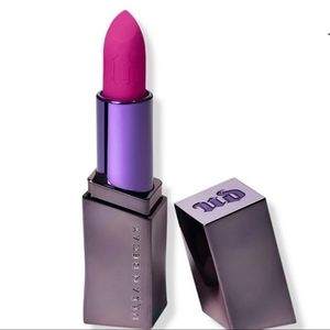 New Urban Decay High Impact Lipstick in Gridlock Matte (Fuschia).
